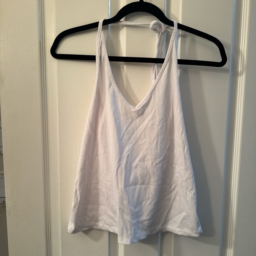 White Sleeveless Women's Top